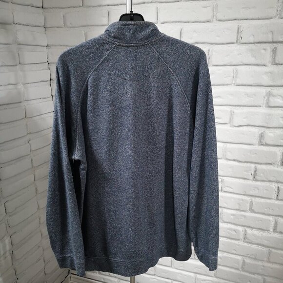 G.H. Bass & Co. Men's Size Large Navy Straight Fit Sweat Top - Picture 2 of 9